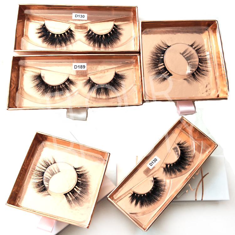 Customized Private Label 3D Real Mink Fur Best Eyelash wholesale EL72